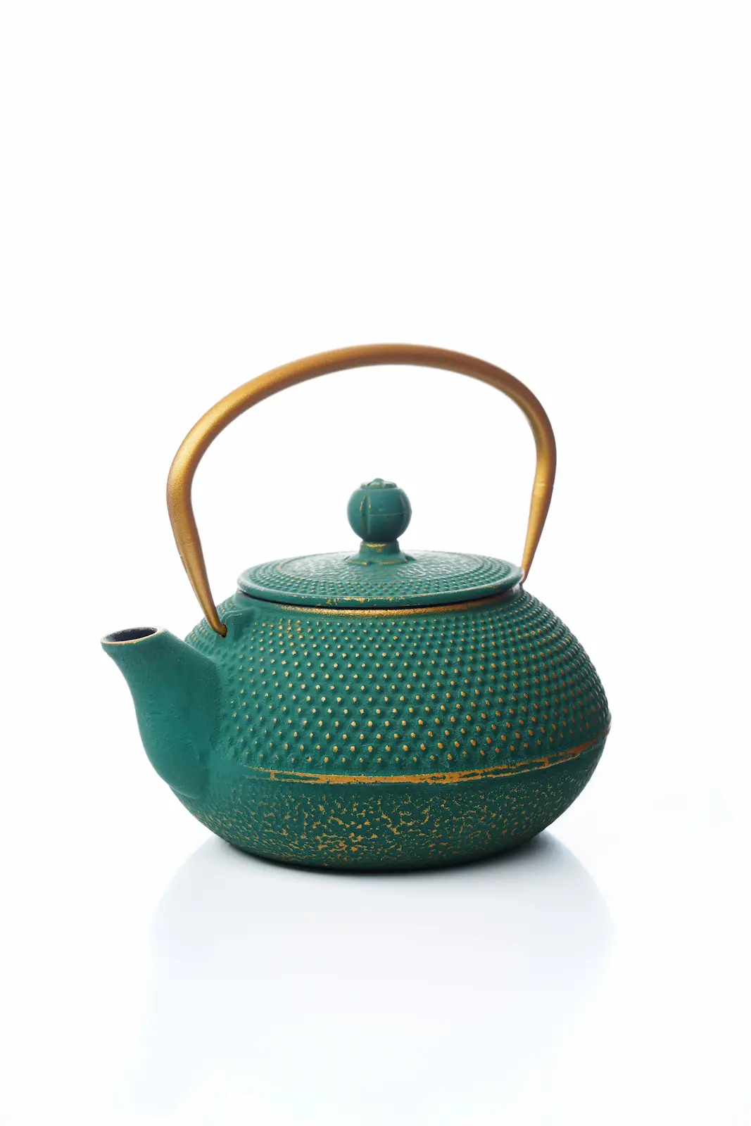 A kettle on a white background